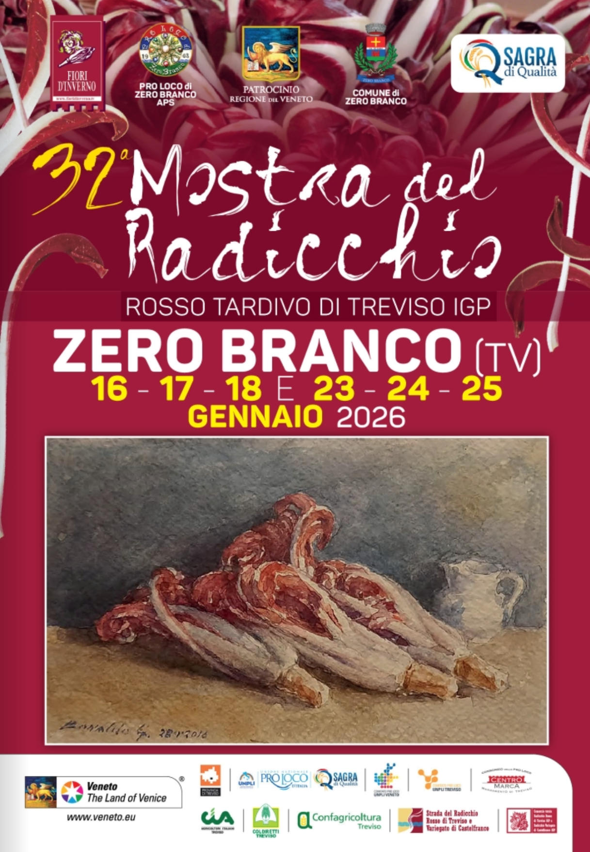 Mostra del Radicchio Rosso Tardivo Igp - Pro Loco di Zero Branco